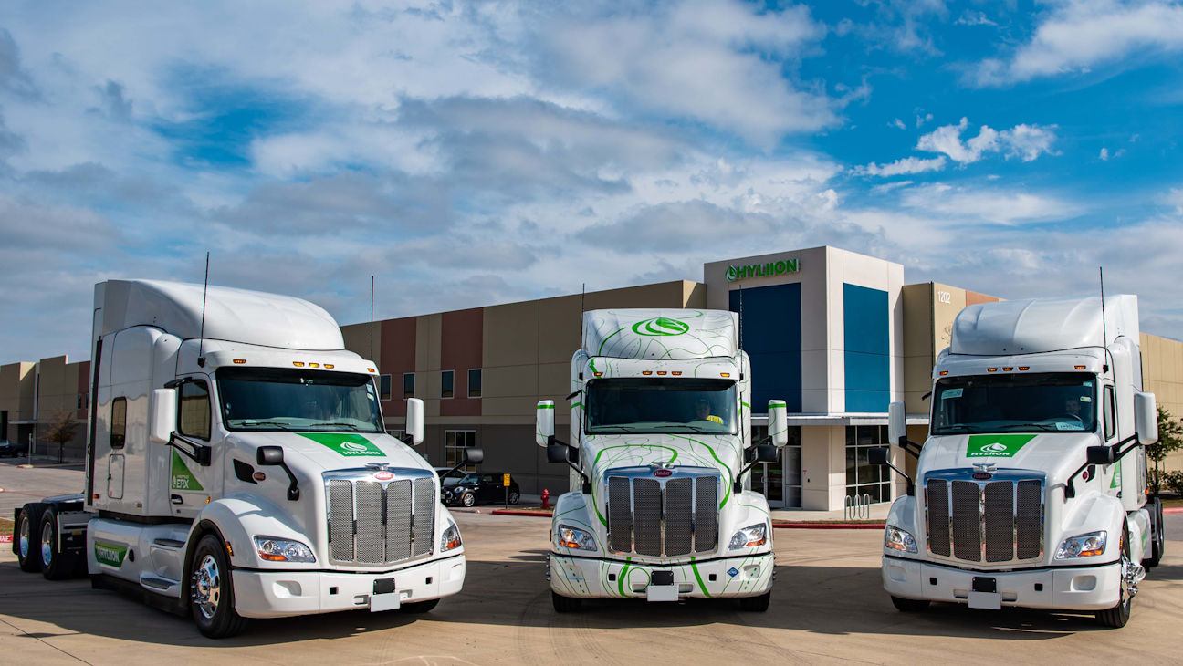 The Hyliion Hypertruck ERX The Hyliion Hypertruck ERX
