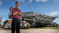 John Giles, engineering operations manager for development and operations for NASA’s crawler-transporters. John Giles, engineering operations manager for development and operations for NASA’s crawler-transporters.