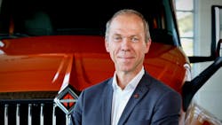 Navistar president and CEO Mathias Carlbaum Navistar president and CEO Mathias Carlbaum