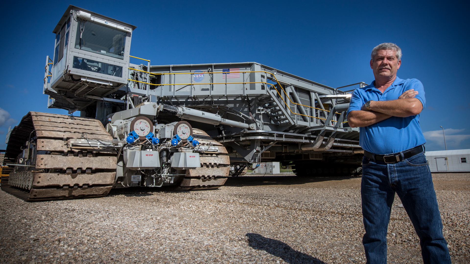 Sam Dove, NASA crawler-transporter engineer