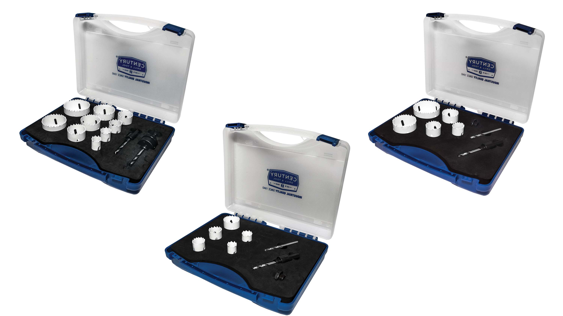 Century Drill And Tool Shark Tooth Hole Saw Sets