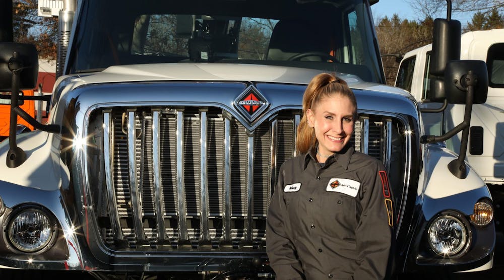 Missy Albin, International Truck and IC Bus master certified technician, Taylor and Lloyd Inc.