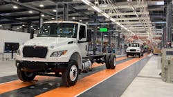Navistar's new San Antonio Manufacturing Plant will produce Classes 6-8 International Trucks. Navistar's new San Antonio Manufacturing Plant will produce Classes 6-8 International Trucks.