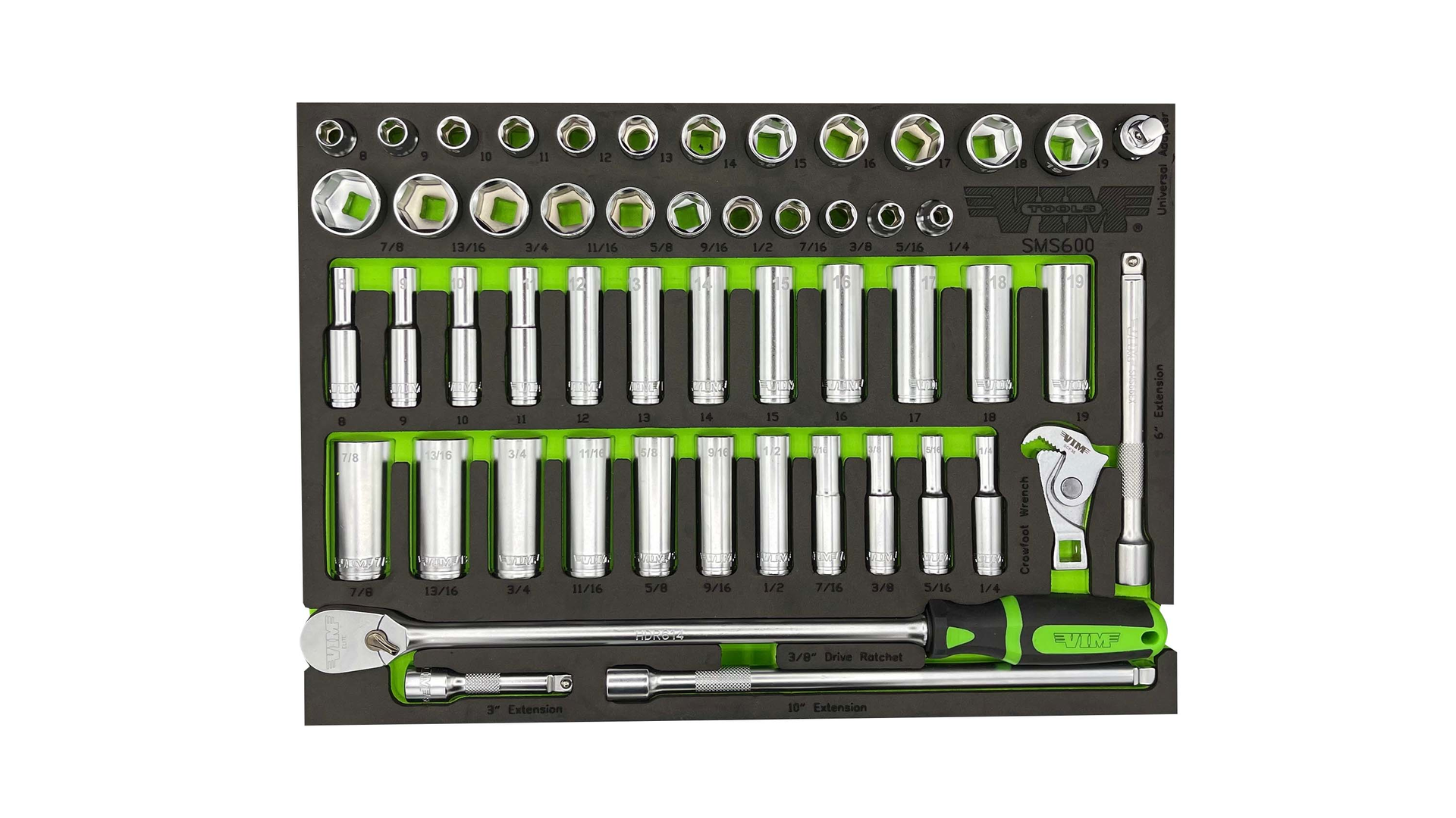 Vim Tools 52 Pc Socket Master Set