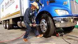 Julio Moraga Of Commercial Tire Bolts On A Yokohama 104 Zr Spec 2 Tire 61113c1312490 624af21e64bee Julio Moraga Of Commercial Tire Bolts On A Yokohama 104 Zr Spec 2 Tire 61113c1312490 624af21e64bee