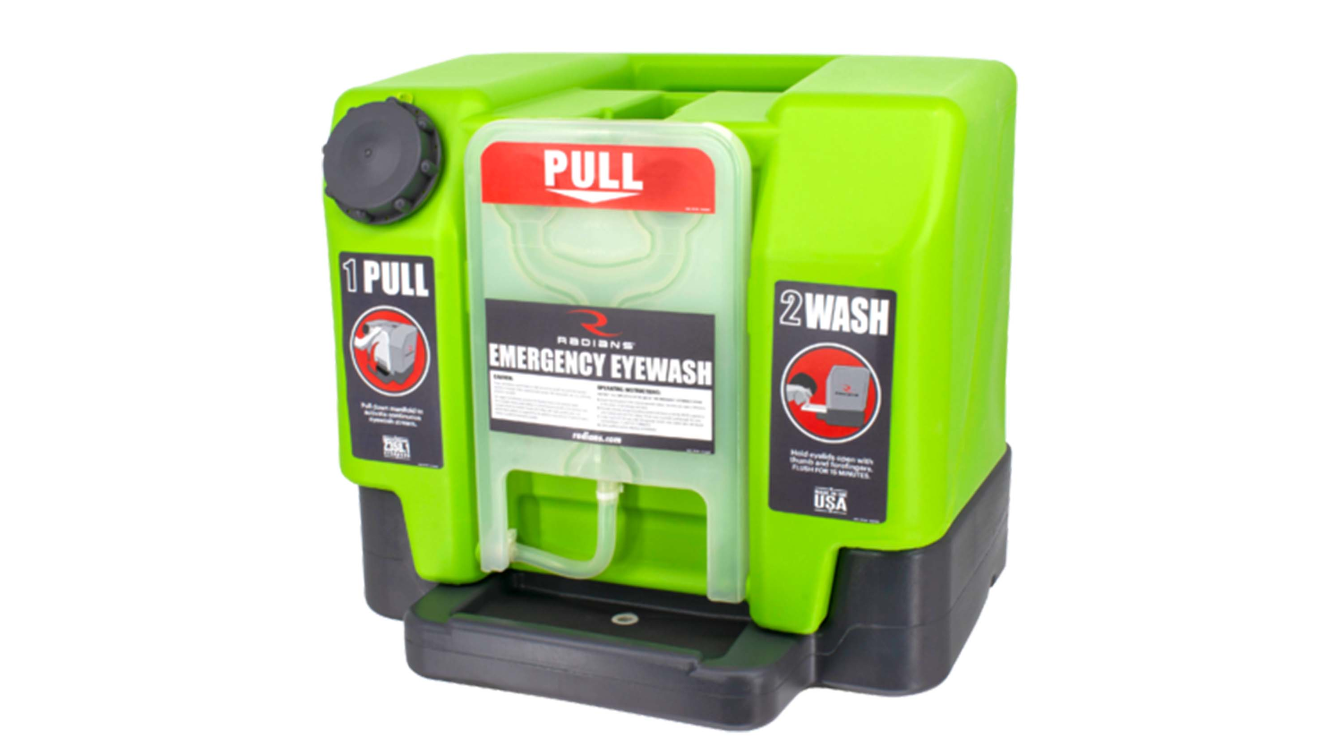 Radians 12 Gallon Gravity Fed Eyewash Station