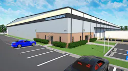 A rendering of the company's Alabama distribution center. A rendering of the company's Alabama distribution center.