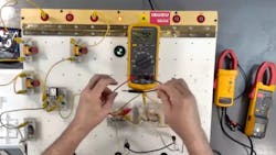 Ensure that your multimeter is providing accurate readings by testing the tool prior to performing a maintenance procedure.