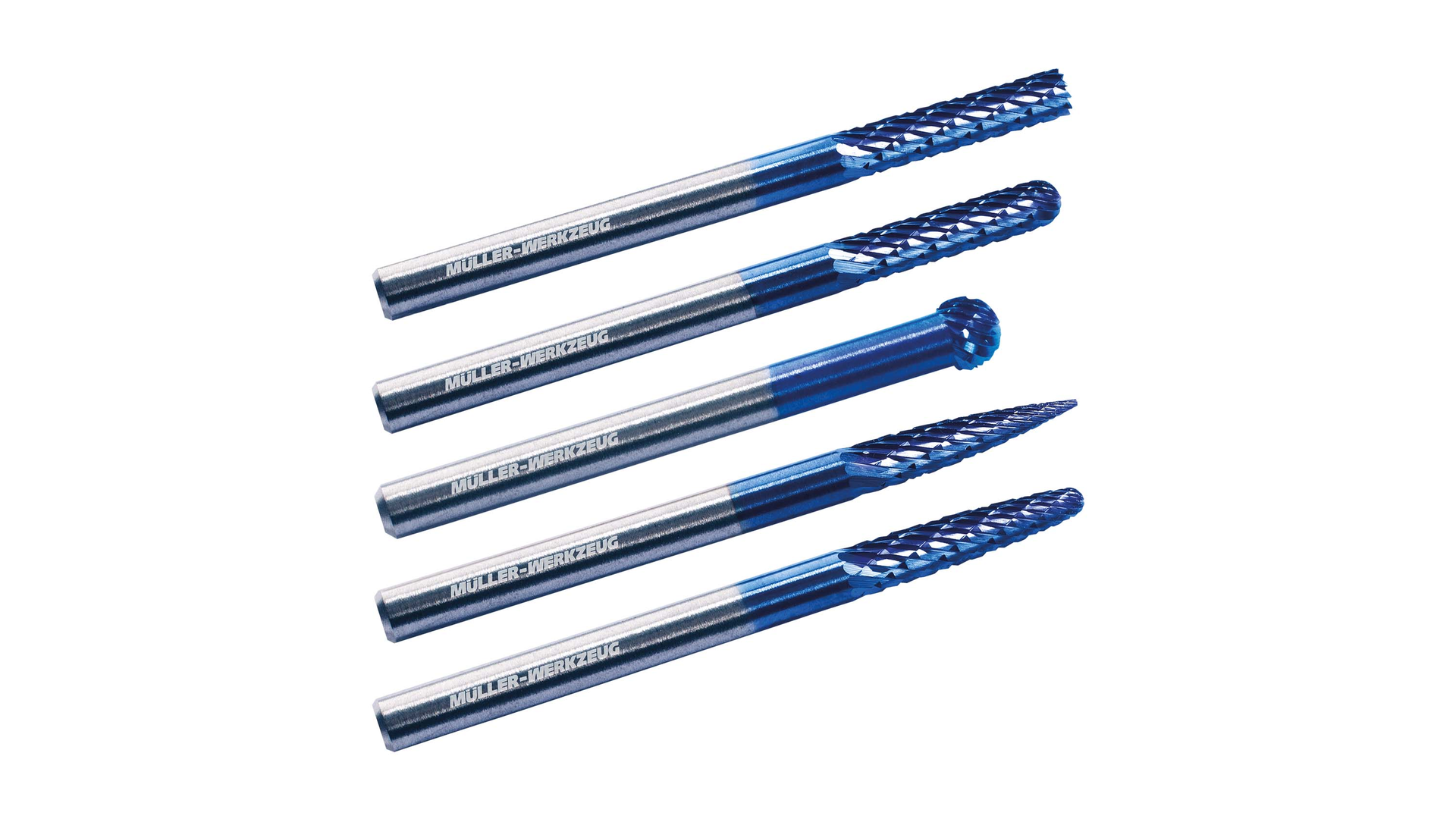 Mueller Kueps Carbide Milling And Grinding Burrs Set