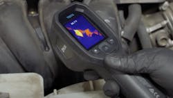 Thermal imagery can provide a ‘before and after’ to verify completed repairs and ensure components are operating to specification. Thermal imagery can provide a ‘before and after’ to verify completed repairs and ensure components are operating to specification.