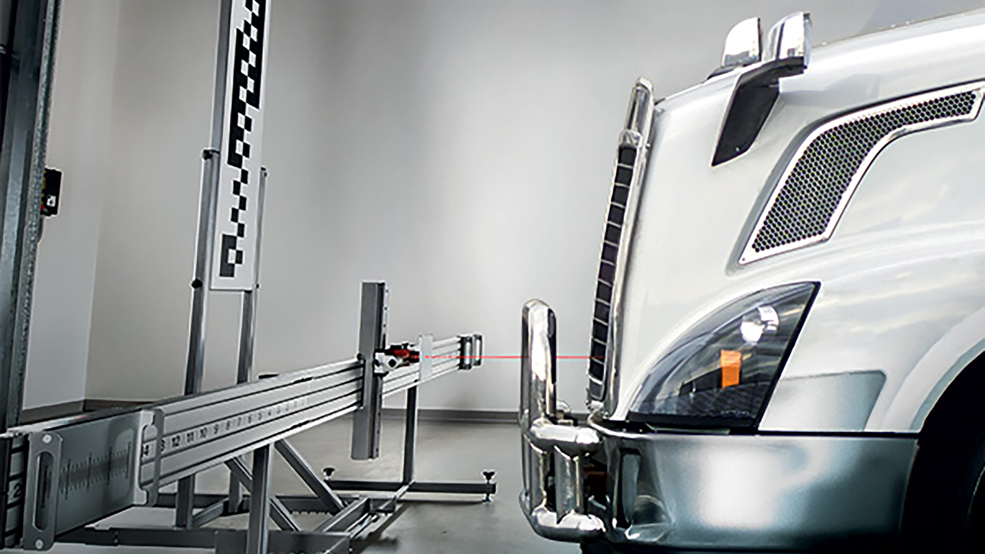 TEXA&rsquo;s ADAS Truck Kit includes a calibration frame and target, along with software, to ensure the correct alignment and calibration of ADAS.