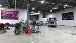 Volvo recently opened an electric truck training facility in Tinley Park, Illinois. The Volvo Trucks Academy has eight total sites to teach technicians how to work on electric vehicles. Volvo recently opened an electric truck training facility in Tinley Park, Illinois. The Volvo Trucks Academy has eight total sites to teach technicians how to work on electric vehicles.