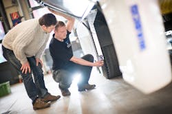 Interconnected ADAS technologies can create a challenge for maintenance operations. Interconnected ADAS technologies can create a challenge for maintenance operations.