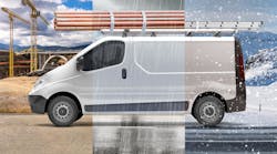 Michelin’s Agilis CrossClimate is an all-weather truck tire for high-stress commercial applications. Michelin’s Agilis CrossClimate is an all-weather truck tire for high-stress commercial applications.