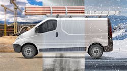 Michelin’s Agilis CrossClimate is an all-weather truck tire for high-stress commercial applications. Michelin’s Agilis CrossClimate is an all-weather truck tire for high-stress commercial applications.