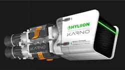 The Karno was developed by a skunk works team inside GE's aviation division. The Karno was developed by a skunk works team inside GE's aviation division.