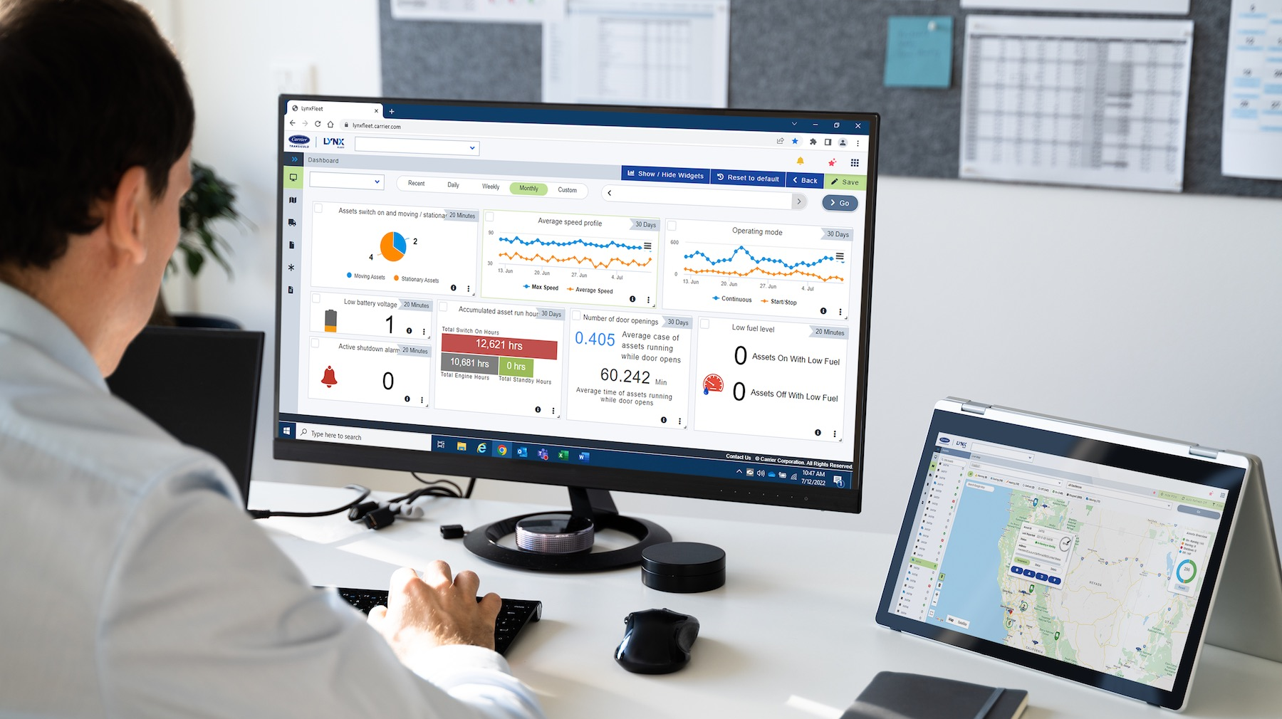 Lynx Fleet Insights Display 62cdb464466e4