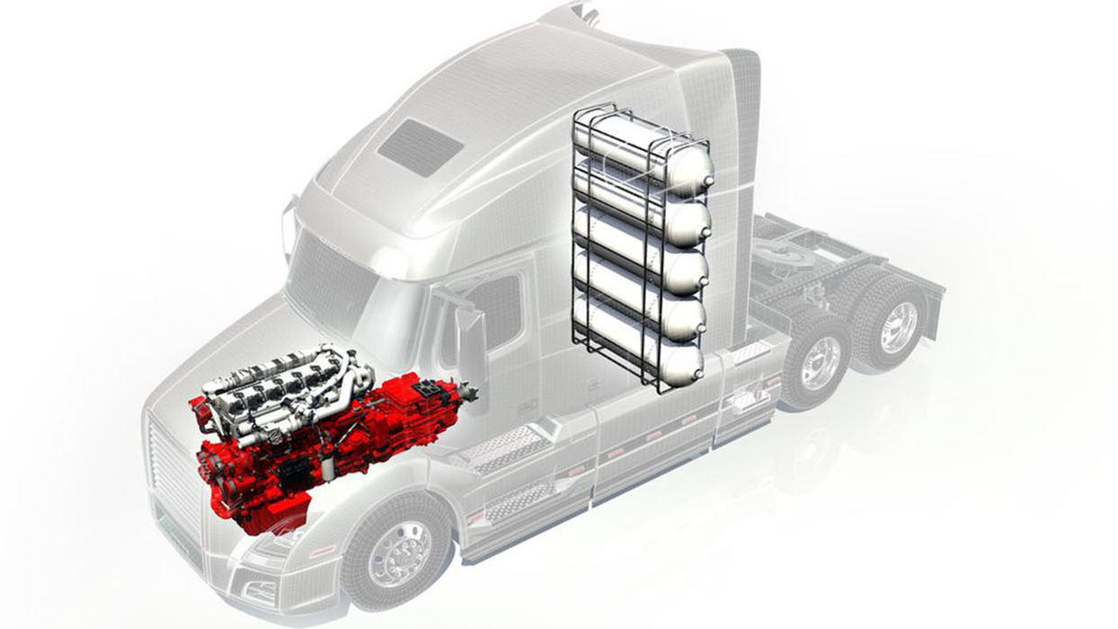 Hydrogen fuel that powers the X15H engine is stored in gas cylinders specially designed to withstand very high pressures. This same storage system could be used in the future to power hydrogen fuel cell electric vehicles.