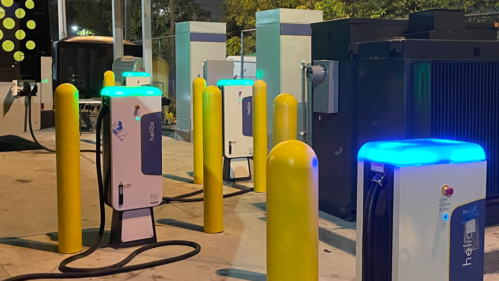 Volvo Trucks North America electric chargers