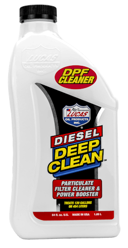 Lucas Oil&rsquo;s Diesel Deep Clean can reportedly reduce particulate matter by up to 32% when used correctly.