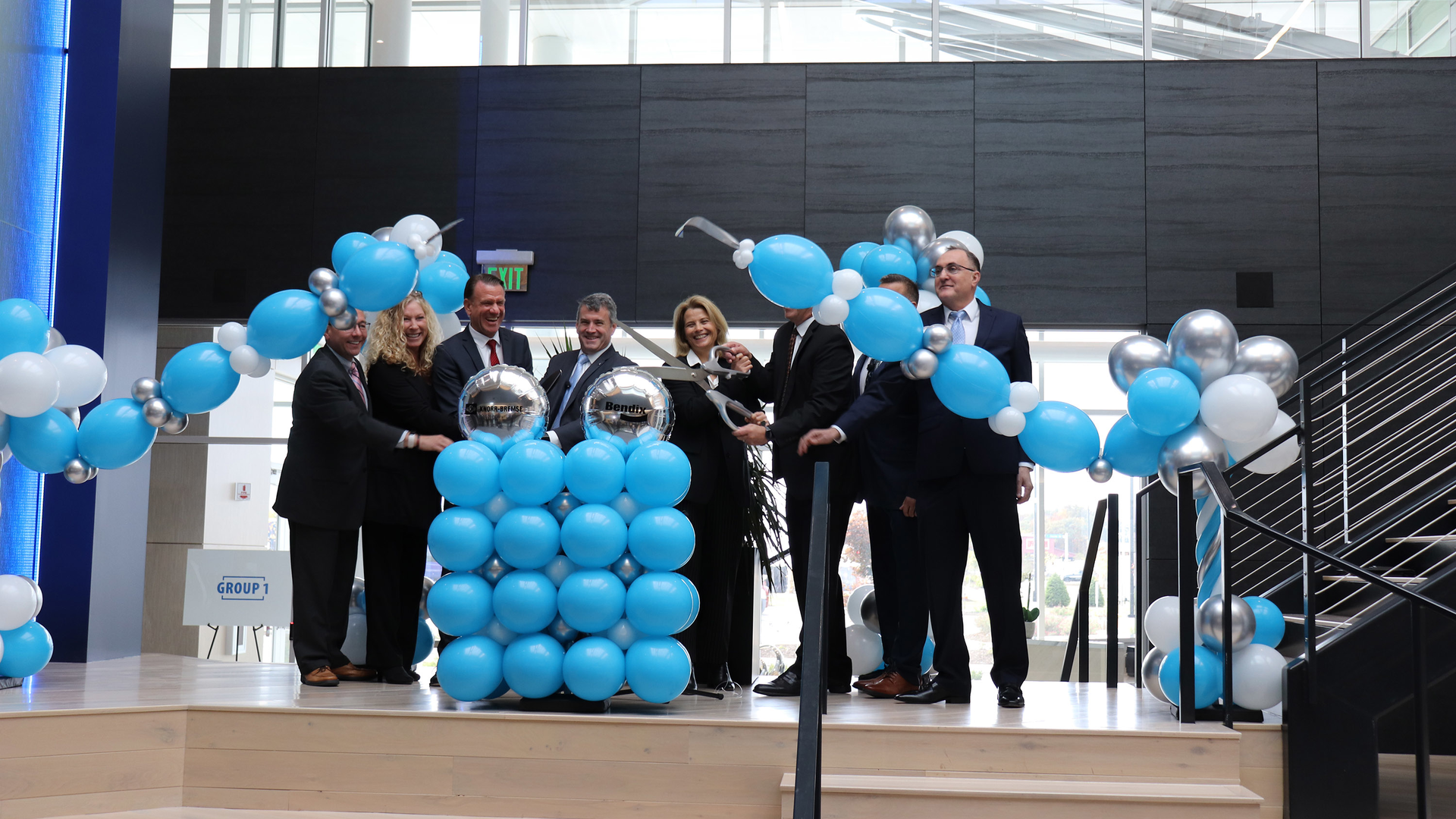 Executives from Bendix and parent company Knorr-Bremse officially cut the ribbon on the one-year-old headquarters, which represents more than a $55 million investment.