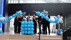 Executives from Bendix and parent company Knorr-Bremse officially cut the ribbon on the one-year-old headquarters, which represents more than a $55 million investment. Executives from Bendix and parent company Knorr-Bremse officially cut the ribbon on the one-year-old headquarters, which represents more than a $55 million investment.