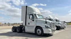 Row Of Ryder Trucks With Truck Wings