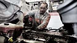 Cordless power tools are “dependable, resilient pieces of equipment that allow more versatility than pneumatic tools,” emphasized FedEx Freight’s Greenwood. Cordless power tools are “dependable, resilient pieces of equipment that allow more versatility than pneumatic tools,” emphasized FedEx Freight’s Greenwood.