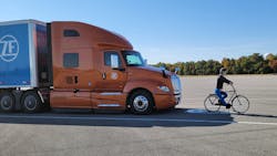 ZF’s OnGuardMAX and other automatic emergency braking systems have been made possible by innovations in braking technology. ZF’s OnGuardMAX and other automatic emergency braking systems have been made possible by innovations in braking technology.