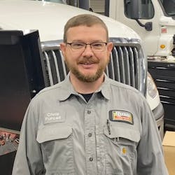 All-Around Tech Skills Rodeo Grand Champion: Chris Purcell of Rush Truck Centers&mdash;Atlanta relies on his 20-plus years of experience, along with &apos;countless hours of OEM online training and in-person classes&apos; to stay up-to-date on the latest diagnostic software developments.