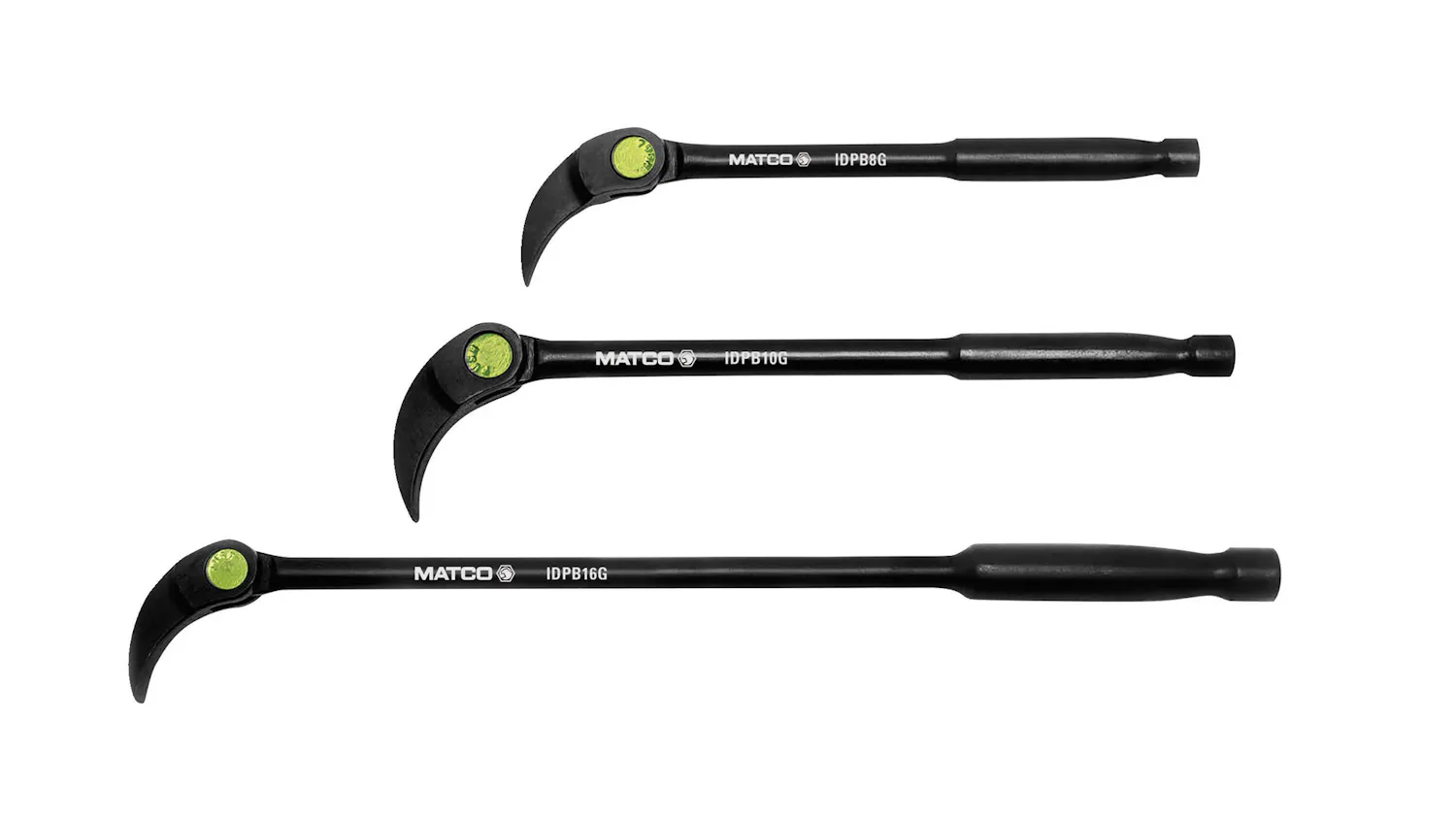 Matco Ribsm Set 3-pc Indexing Pry Bar Set, No. IDPB3G | Fleet Maintenance