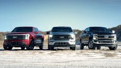 The Ford F-Series celebrates its 75th anniversary this year. The Ford F-Series celebrates its 75th anniversary this year.