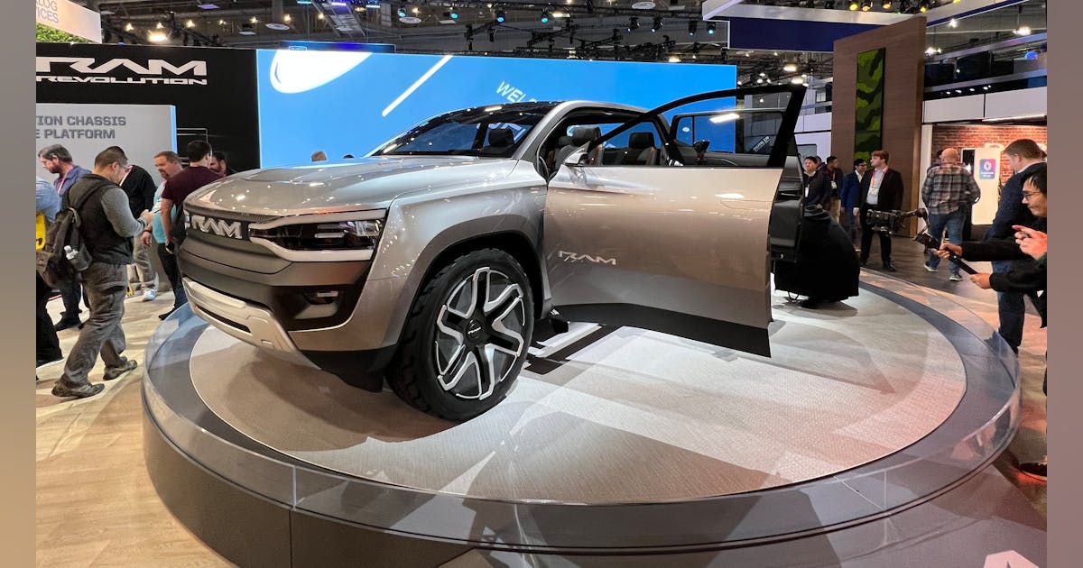 Ram 1500 Revolution BEV Concept shines at CES 2023 | Fleet Maintenance