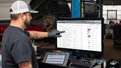 The SureTrack feature of Mitchell 1’s ProDemand allows users to narrow down the root cause of a fault based on historical data. The SureTrack feature of Mitchell 1’s ProDemand allows users to narrow down the root cause of a fault based on historical data.