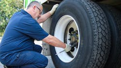 As is the case with out-of-service violations, tires are one of the top causes of roadside breakdowns among commercial fleets. As is the case with out-of-service violations, tires are one of the top causes of roadside breakdowns among commercial fleets.