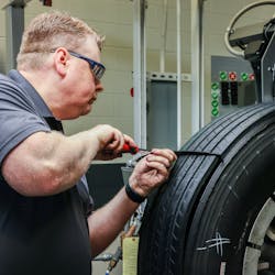 When working with retread suppliers, understand their inspection and repair practices.