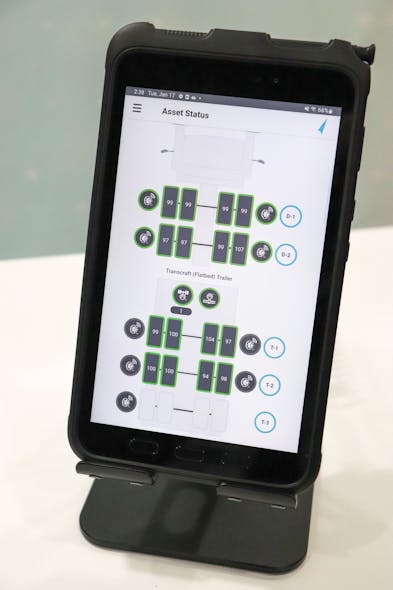 ConMet customers can get a clear sense on trailer health at the touch of a button.