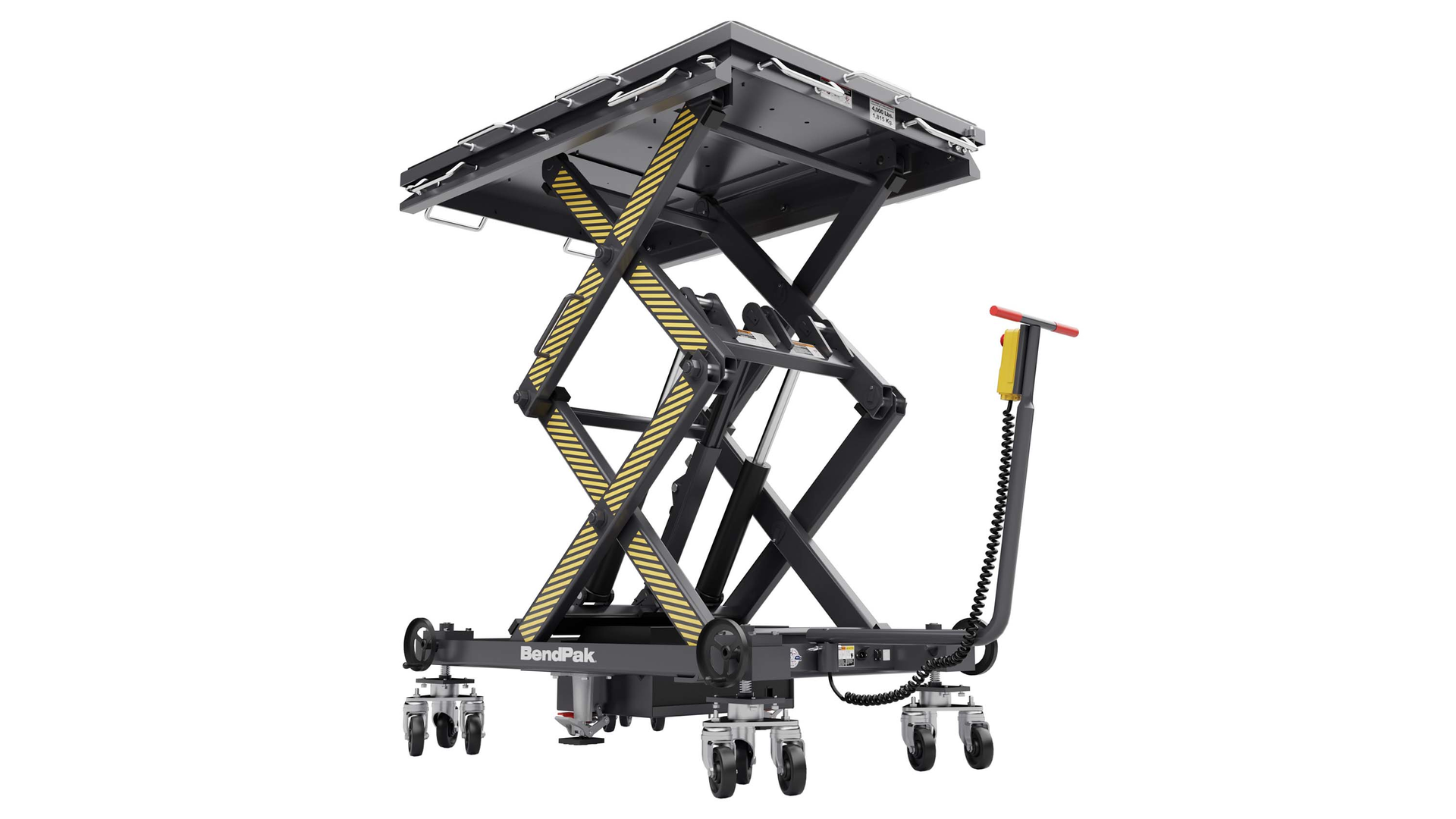 Mobi-EVS EV4000SL EV Battery And Powertrain Lift Table | Fleet Maintenance