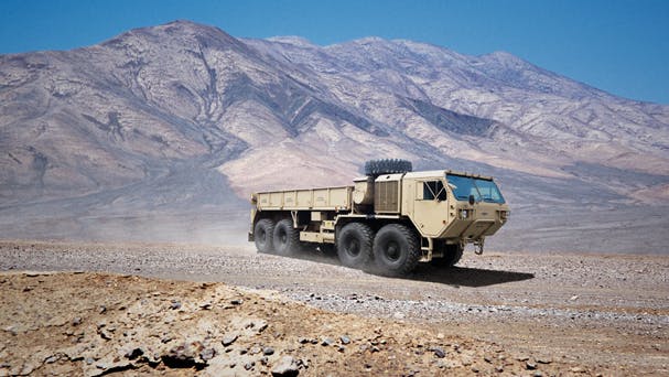 Oshkosh Heavy Expanded Mobility Tactical Truck (HEMTT) A4 Cargo Truck
