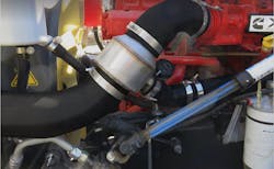 The SPIER System is an upfit that can be used to reduce emissions on any diesel truck, from current models dating as far back as 2010, including highway and work trucks. It is a combination of exhaust plumbing and &ldquo;dual induction&rdquo; of a portion of the tailpipe exhaust back into the engine cylinders. Benefits include lower soot levels inside the engine and a gain in power. Installation requires about 6-8 hours for most trucks from a kit of parts supplied by SPI.Systems. The cost is structured to deliver ROI in less than one year, SPI.Systems Corporation said.
