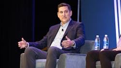 Knight-Swift CEO Dave Jackson speaks during Truckload Carriers Association's 2023 conference. Knight-Swift CEO Dave Jackson speaks during Truckload Carriers Association's 2023 conference.