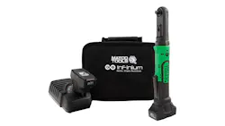 The 16V Cordless Infinium 3/8' Sealed Head Ratchet Kits from Matco Tools is available in three colors. The 16V Cordless Infinium 3/8' Sealed Head Ratchet Kits from Matco Tools is available in three colors.