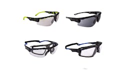 Thraxus Elite Safety Eyewear from Radians is available with or without IQuity. Thraxus Elite Safety Eyewear from Radians is available with or without IQuity.