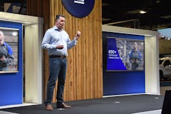 Tim Baughman, general manager for Ford Pro North America, explains the strategy behind the new expansion of Ford commercial fleet service centers. Tim Baughman, general manager for Ford Pro North America, explains the strategy behind the new expansion of Ford commercial fleet service centers.