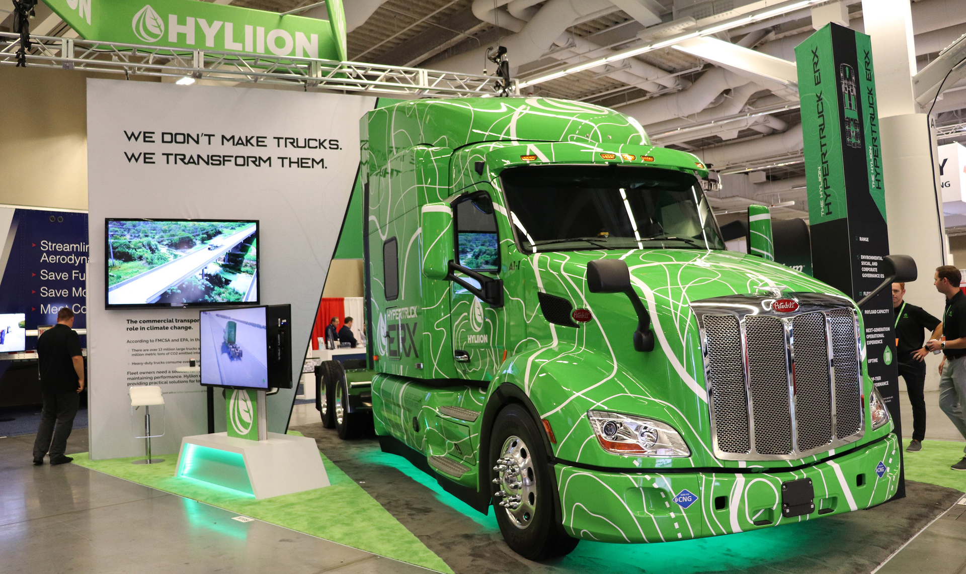 The Hyliion Hypertruck ERX is set for production in Q4 2023.