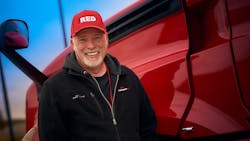 Driver Clark Reed was able to use APUs and other technologies to get his idling under 1%. Driver Clark Reed was able to use APUs and other technologies to get his idling under 1%.