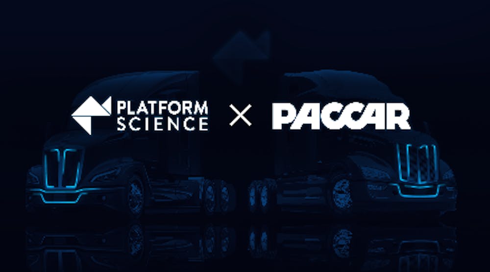 Paccar and Platform Science announce strategic equity investment ...