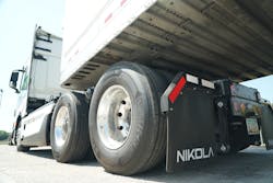Michelin and Benore Logistics Systems tested out the Nikola Tre to understand how electric truck tires perform and wear.