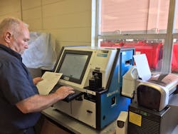 The MicroLab 40 On-Site Oil Analyzer can help some fleets bring oil analysis in-house, especially fleets looking to test a large volume of oil samples each month.
