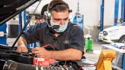 During the pandemic, Ford dealership techs used the RealWear HMT-1 to virtually collaborate with remote experts on service. During the pandemic, Ford dealership techs used the RealWear HMT-1 to virtually collaborate with remote experts on service.